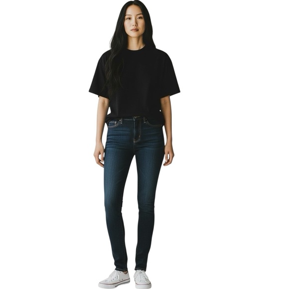 Levi's New 720 High-Rise Super Skinny Jeans 24 - Picture 9 of 9